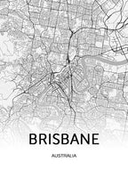 Brisbane City Map