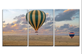 Balloons Taking to the Early Morning Skies