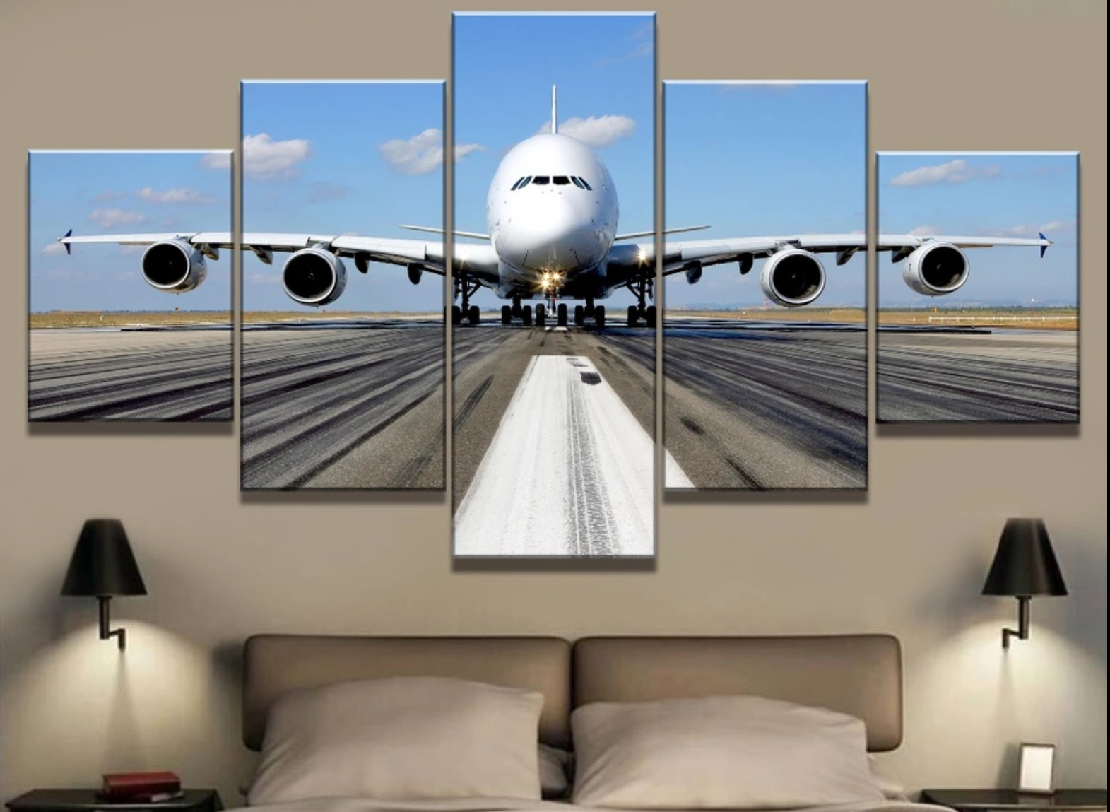 Airbus A380 Head on
