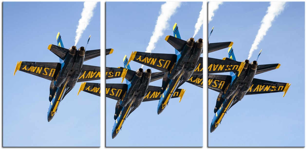 Blue Angel F-18`s Show 1JP057