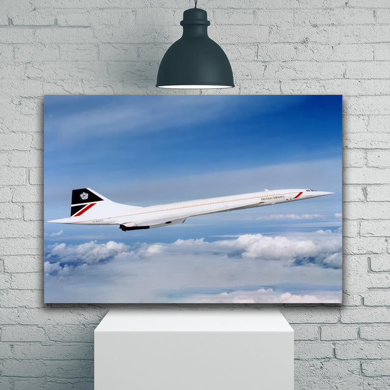 British Airways Concorde in Flight 1JP298