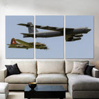 B-17 & B-52 Display Flight 1JP334