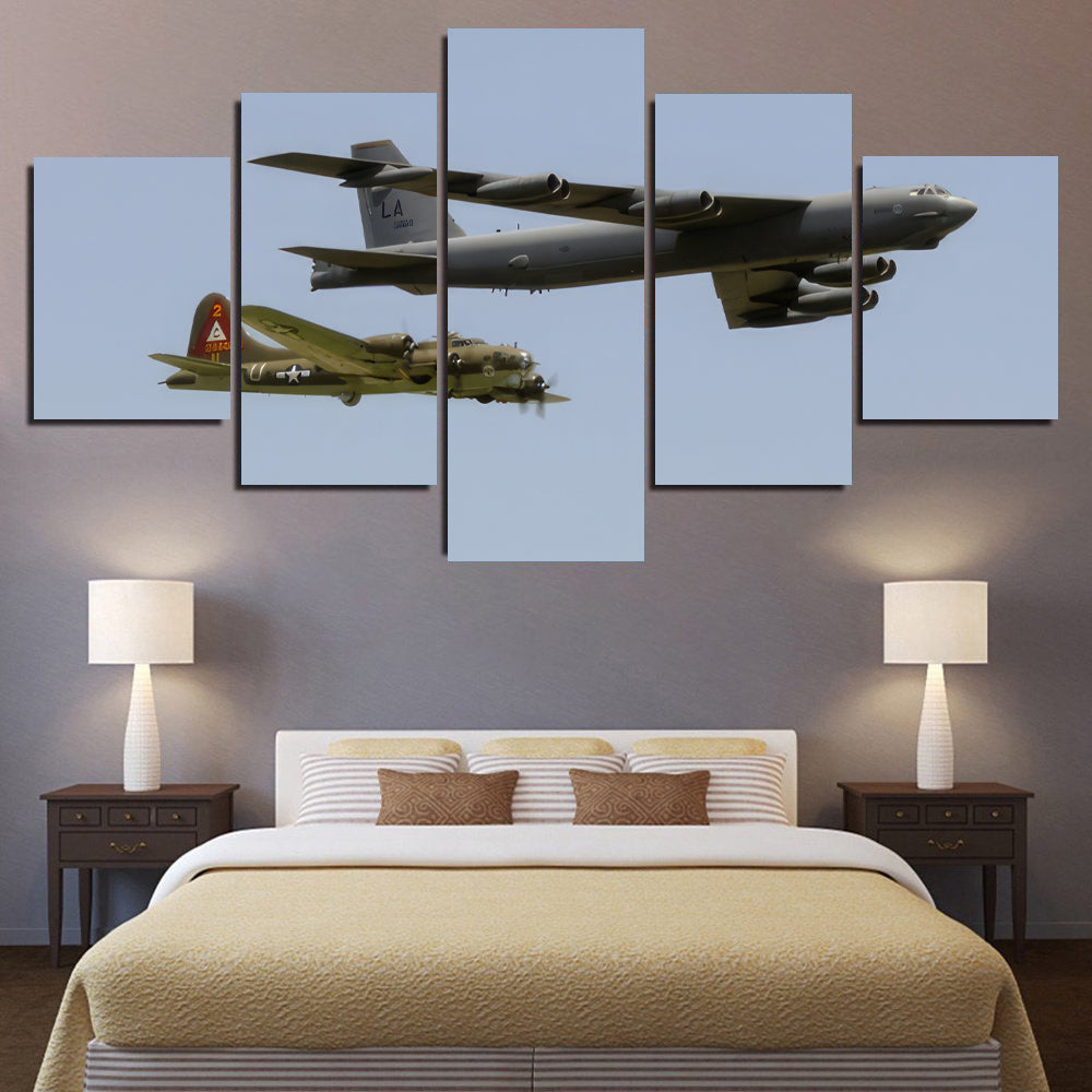 B-17 & B-52 Display Flight 1JP334
