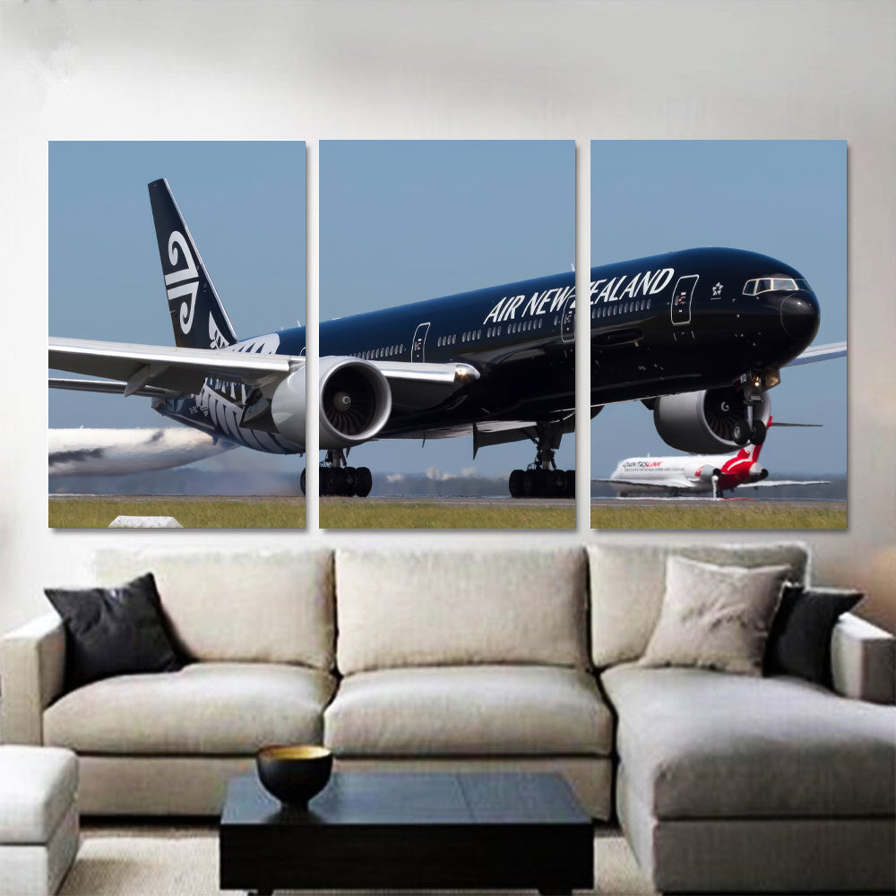 Air New Zealand 777 All Black Livery 1JP359
