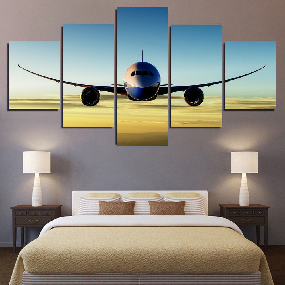 Boeing 787 Head On In Flight 1JP416