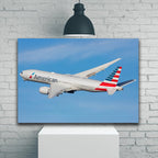 American Airlines Boeing 777 In Flight 1JP570