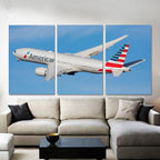 American Airlines Boeing 777 In Flight 1JP570