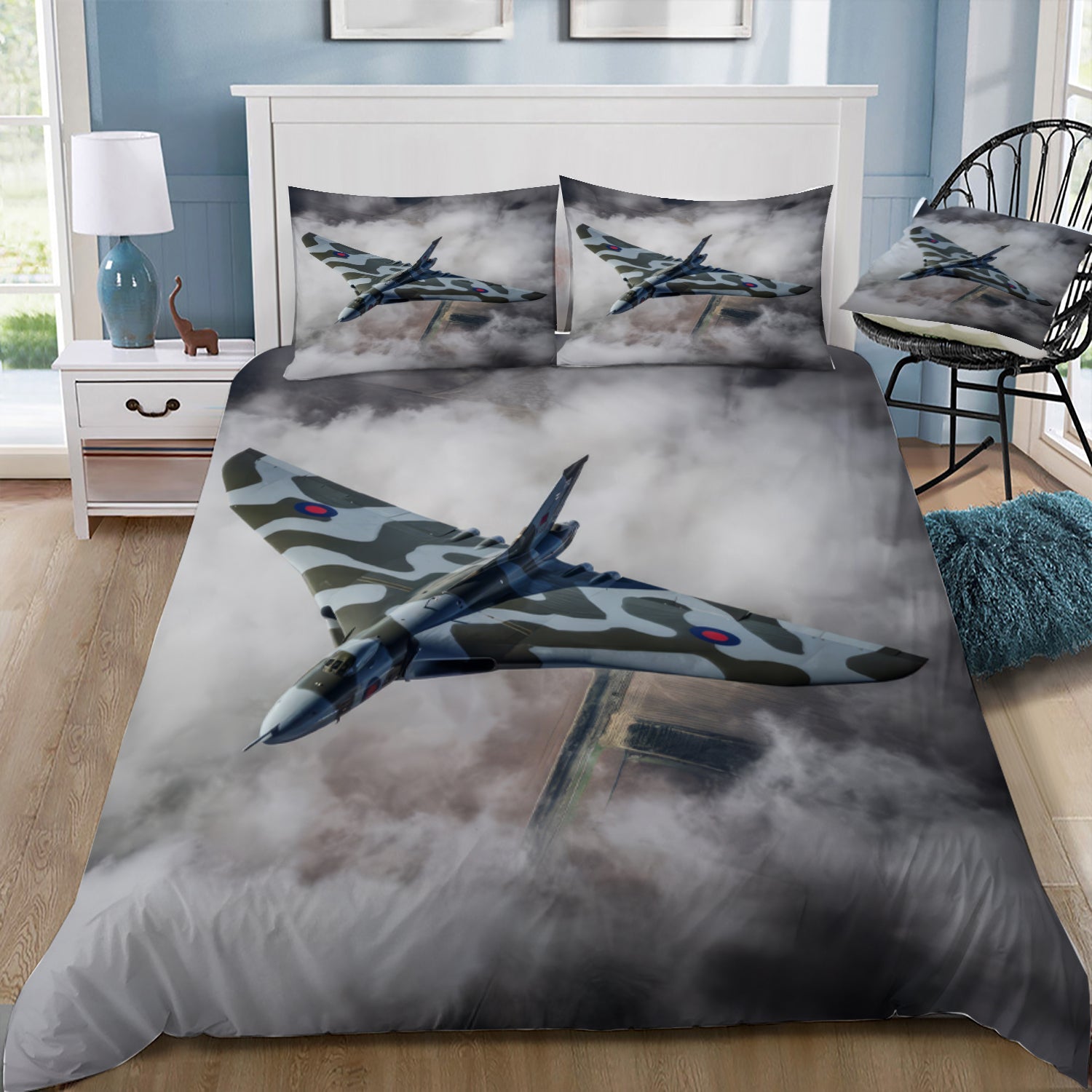 Avro Vulcan Bomber Doona / Duvet Cover and 2 Pillow Slips