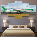 Cathay Pacific A350 Cabbage Livery 80th Anniversary Canvas Prints