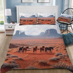 America`s Mid West Plains 2 Doona / Duvet Cover and 2 Pillow Slips
