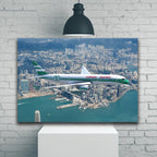 Cathay Pacific A350 Cabbage Livery 80th Anniversary 2 Canvas Prints