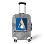 Ansett Australia Marble Grey Background Luggage / Suitcase Covers