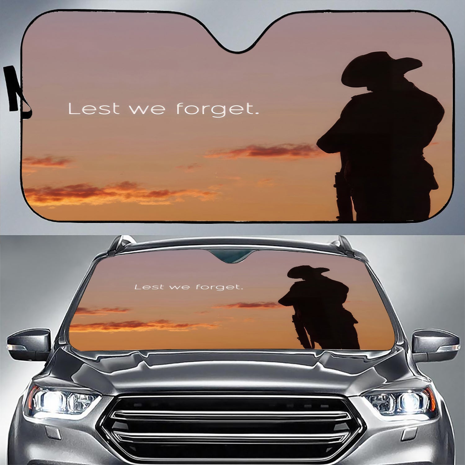 Anzac Day 1 Sunshade For Cars & Trucks