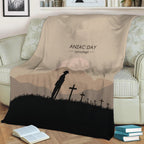 Anzac Day 2 Throw Blanket