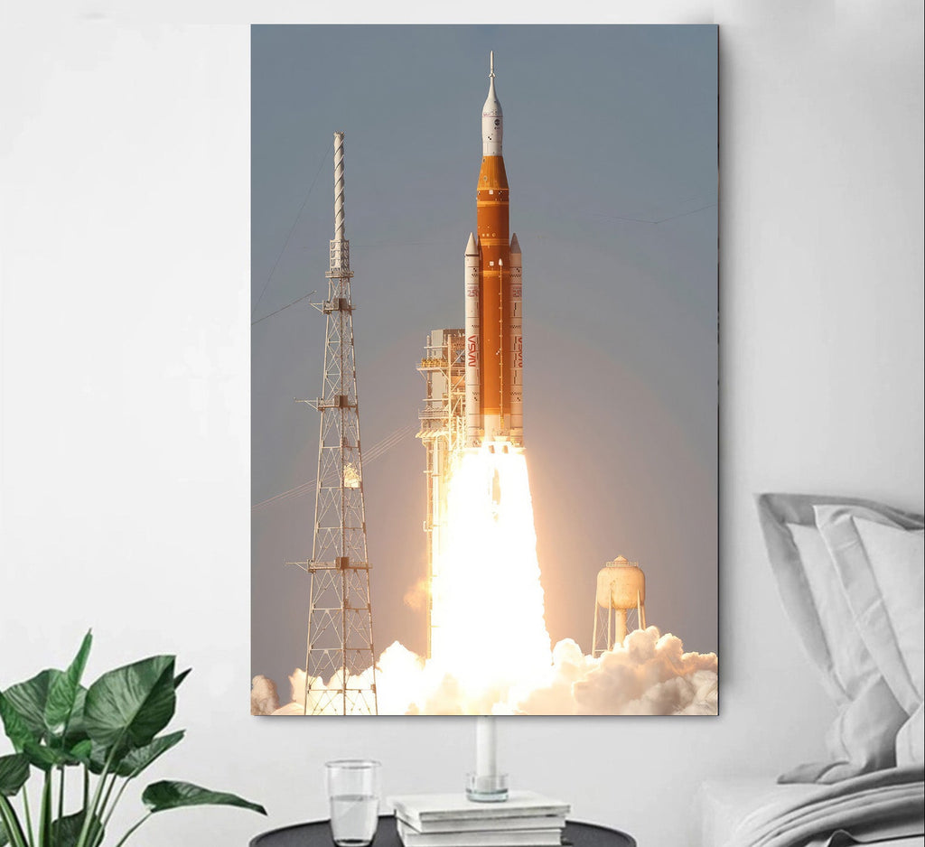 Artemis 2 Launch 1 & 3 Panel Portrait View
