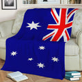 Australian Flag Fleece Throw Blanket