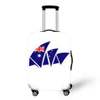 Australia Flag on Opera House Luggage / Suitcase Covers