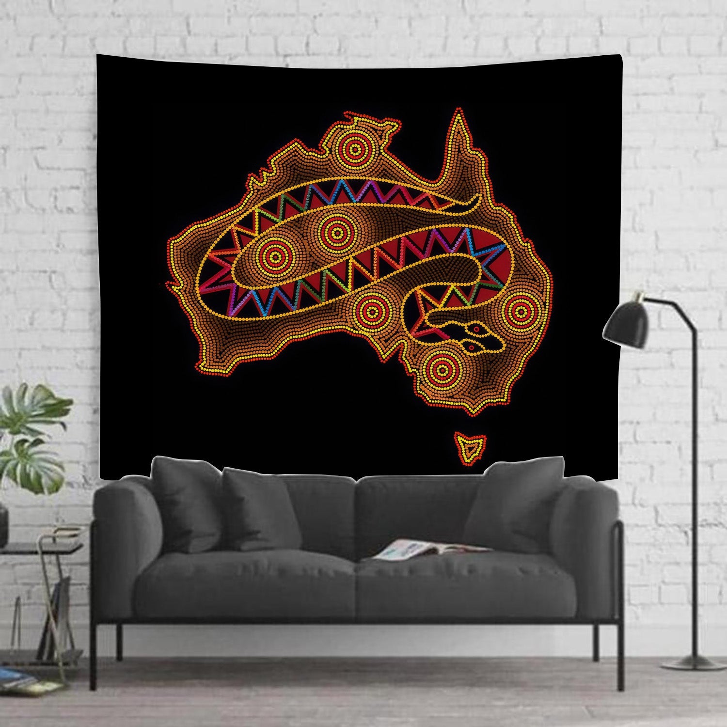Aboriginal Australia Print Tapestry