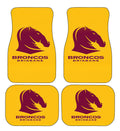 Brisbane Broncos NRL Car Floor Mats