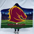 Brisbane Broncos Hooded Blanket