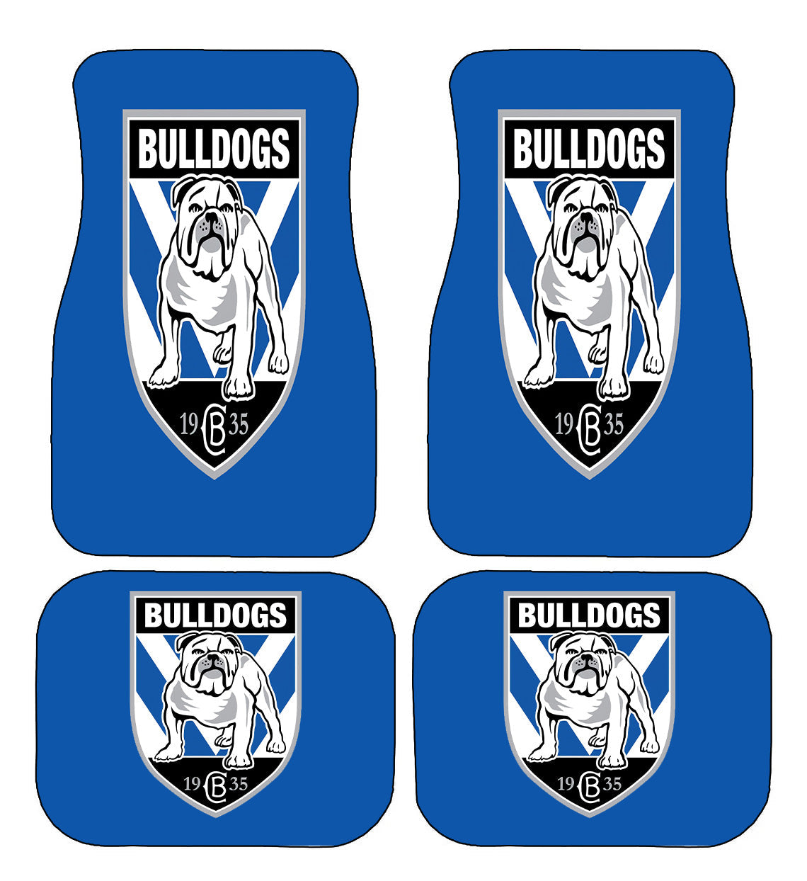 Canterbury Bulldogs NRL Car Floor Mats