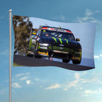 Cam Waters Ford Mustang supercars Flag