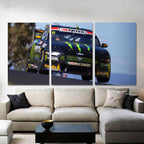 Cam Waters Ford Mustang Supercars Canvas Prints