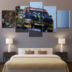 Cam Waters Ford Mustang Supercars Canvas Prints