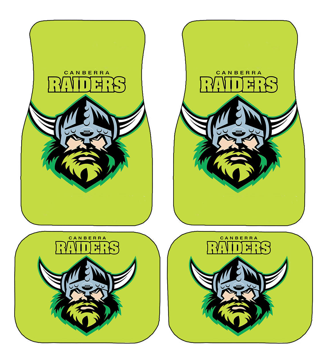 Canberra Raiders NRL Car Floor Mats