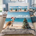 Australian Merry Christmas Doona / Duvet Cover and 2 Pillow Slips