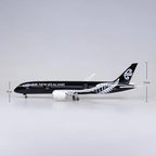 Air New Zealand 787-9 All Black Livery 47cm 1/160 LED & Non LED Model Plane