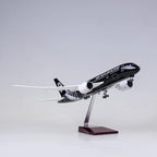 Air New Zealand 787-9 All Black Livery 47cm 1/160 LED & Non LED Model Plane