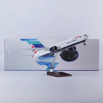 British Airways Boeing 777-300 47cm 1/160 LED & Non LED Model Plane