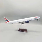 British Airways Boeing 777-300 47cm 1/160 LED & Non LED Model Plane