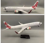 47cm 1/160 LED & Non LED Virgin Australia 737-800 Model Plane