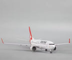 47cm 1/160 LED & Non LED Qantas 737-800 Model Plane