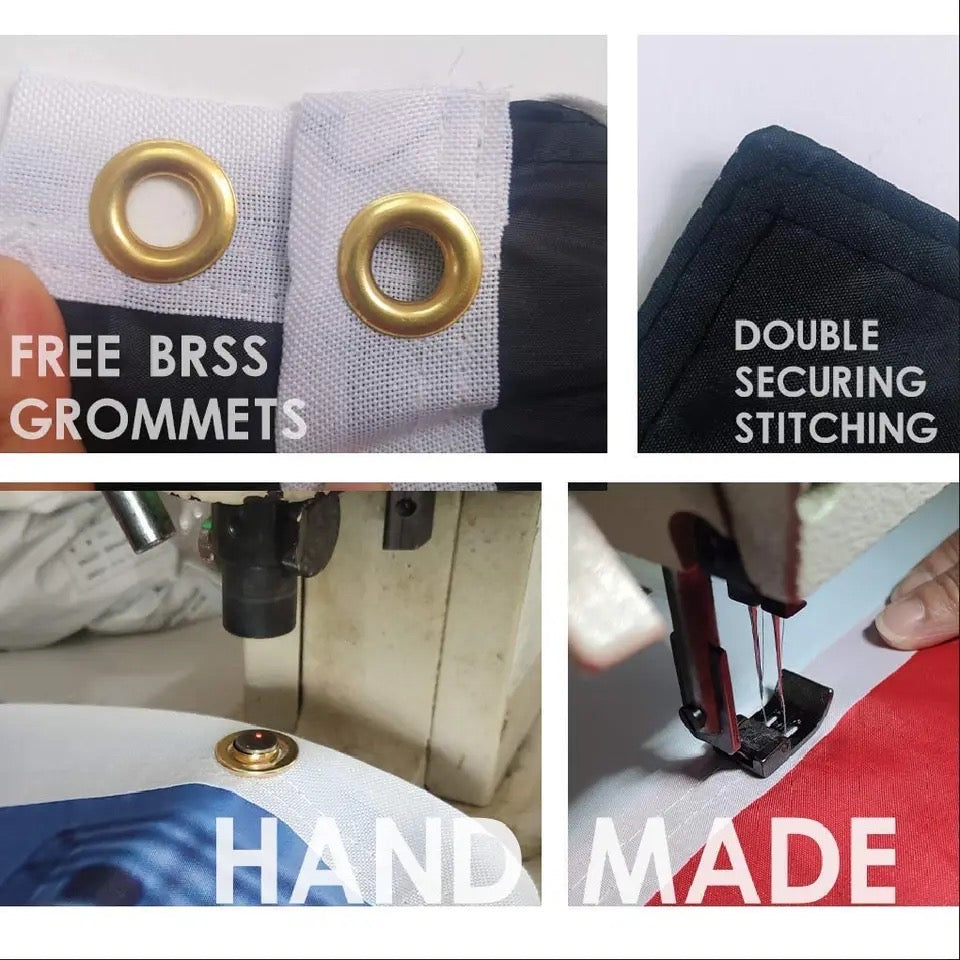 Boxing Kangaroo Flag, Shaft Style, 2 Grommet, 4 Grommet