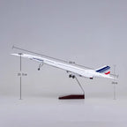 Air France Concorde 47cm 1/160 LED & Non LED Model Plane
