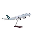 Cathay Pacific Airbus A350 47cm 1/160 LED & Non LED Model Plane