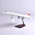 British airways Concorde 47cm 1/160 LED & Non LED Model Plane