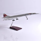 British airways Concorde 47cm 1/160 LED & Non LED Model Plane