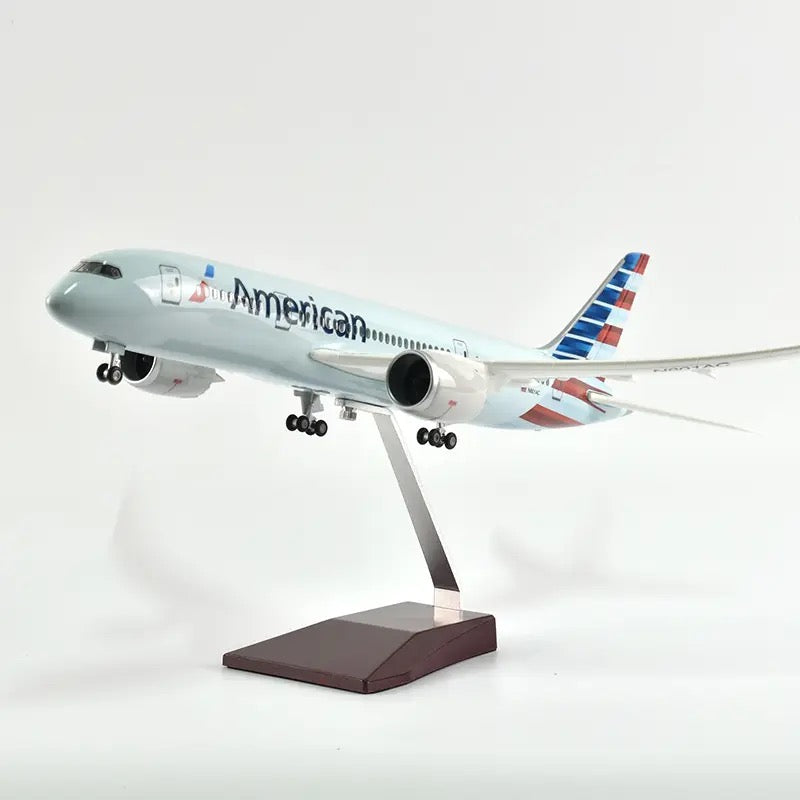 American Airlines Boeing 787-9 47cm 1/160 LED & Non LED Model Plane