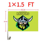 Canberra Raiders Car Flag/s