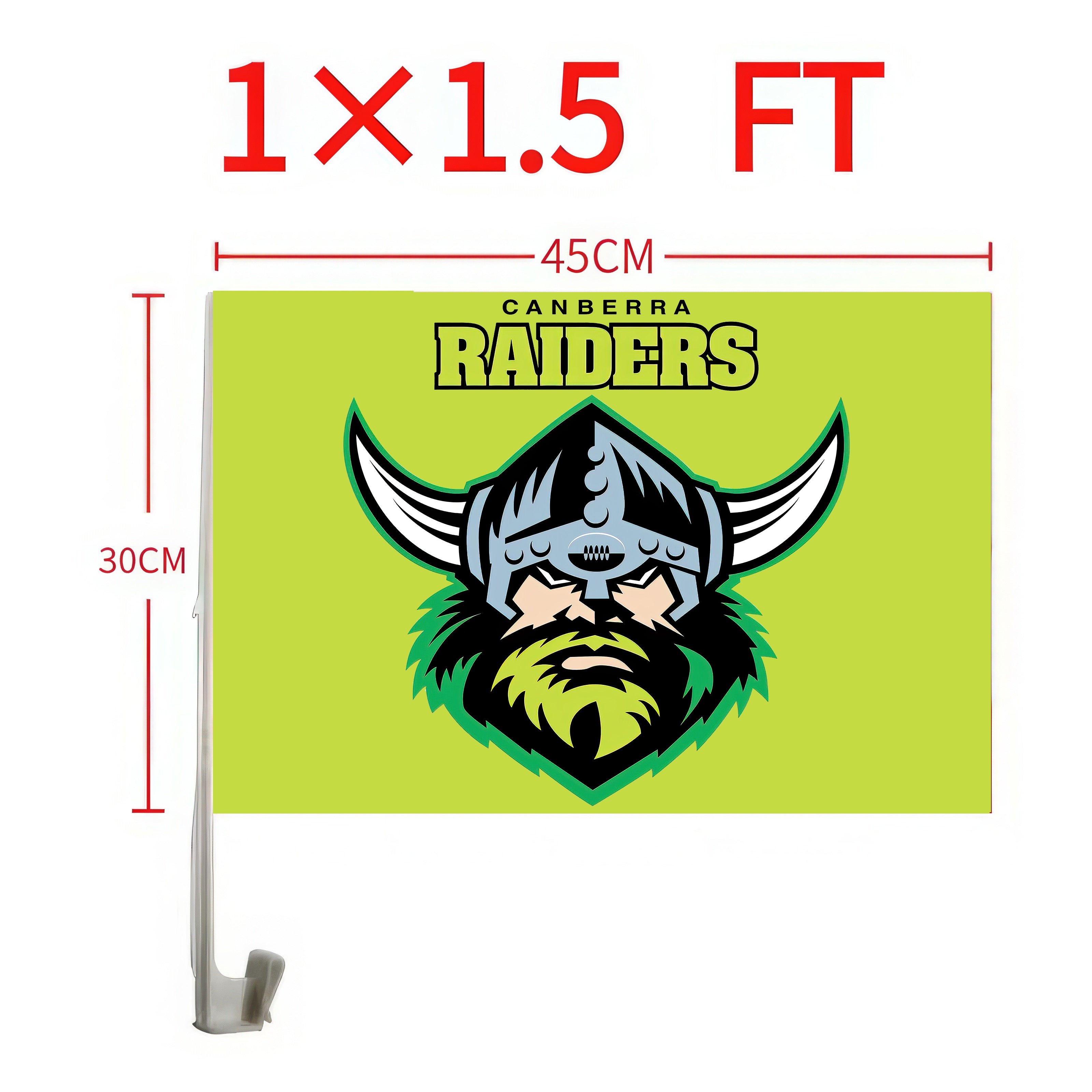 Canberra Raiders Car Flag/s