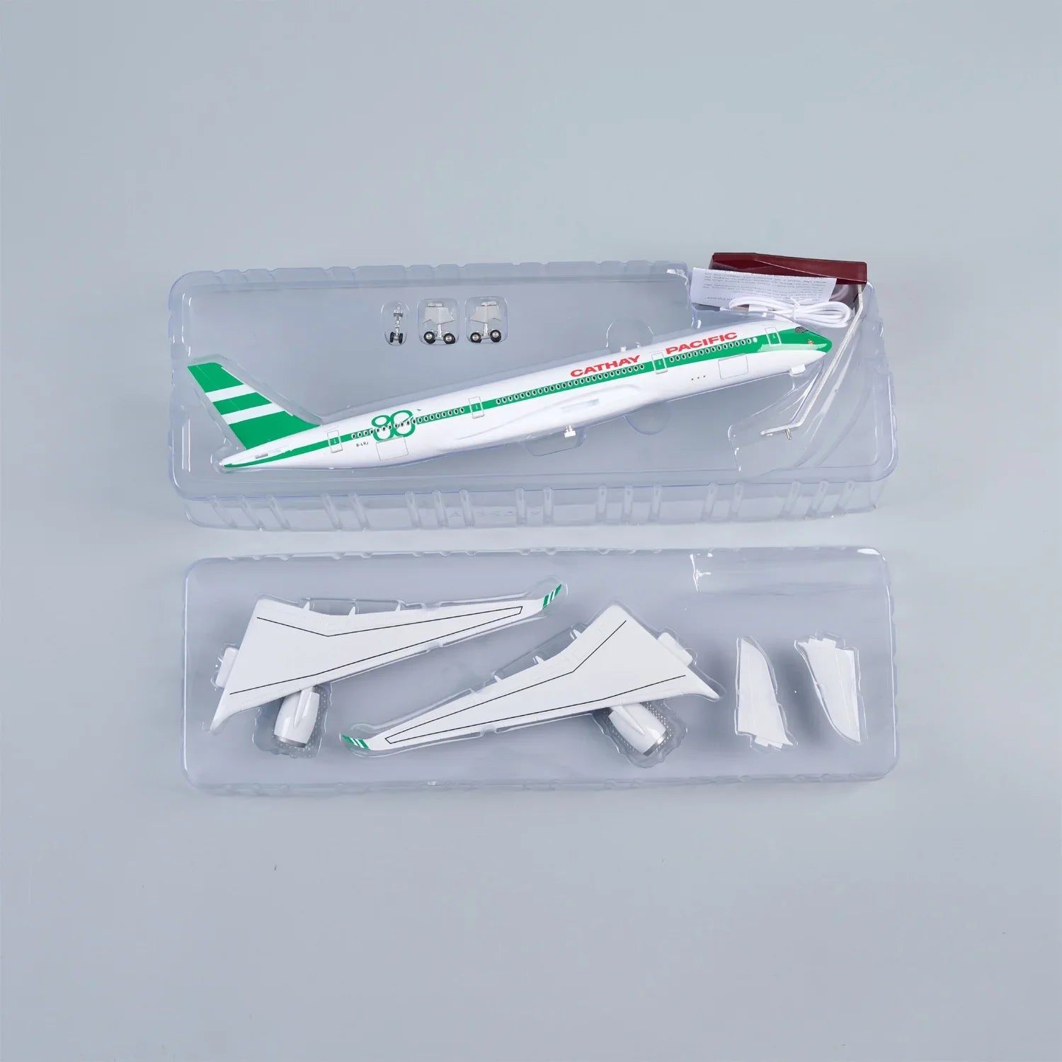 Cathay Pacific 80th Anniversary Airbus A350 47cm 1/160 LED & Non LED Model Plane