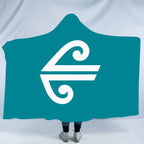 Air New Zealand Retro Koru Hooded Blanket