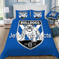 Canterbury Bulldogs Logo Doona / Duvet Cover and 2 Pillow Slips