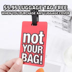 747 Head on Luggage / Suitcase Covers