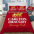 Carlton Draught Beer Doona / Duvet Cover and 2 Pillow Slips