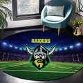 Canberra Raiders Round Rug Rug 1JPDRAI